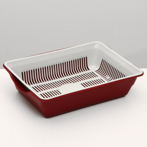 Лоток с сеткой №4, 36 х 25,5 х 9 см, микс цветов Лоток с сеткой №4, 36 х 25,5 х 9 см, микс цветов