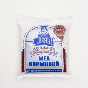 Мел кормовой "Добрый селянин" 1кг Мел кормовой "Добрый селянин" 1кг