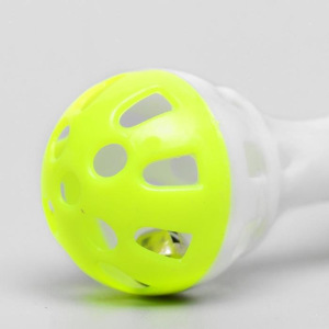 Набор игрушек для кошек: гантель 11 см, мышь 4 см и шар с пером 4 см, микс цветов Набор игрушек для кошек: гантель 11 см, мышь 4 см и шар с пером 4 см, микс цветов