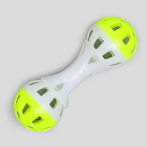 Набор игрушек для кошек: гантель 11 см, мышь 4 см и шар с пером 4 см, микс цветов Набор игрушек для кошек: гантель 11 см, мышь 4 см и шар с пером 4 см, микс цветов