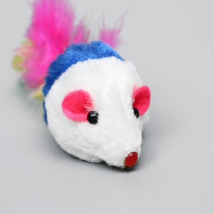 Набор игрушек для кошек: мышь 5 см и игрушка с бубенчиком "Амфитеатр" 6,8х4 см, микс цветов 381157 Набор игрушек для кошек: мышь 5 см и игрушка с бубенчиком "Амфитеатр" 6,8х4 см, микс цветов 381157