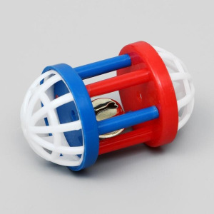 Набор игрушек для кошек: мышь 5 см и игрушка с бубенчиком "Амфитеатр" 6,8х4 см, микс цветов 381157 Набор игрушек для кошек: мышь 5 см и игрушка с бубенчиком "Амфитеатр" 6,8х4 см, микс цветов 381157