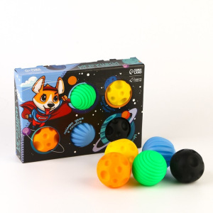 Набор мячей для собак Cosmodog, 5 мячей Набор мячей для собак Cosmodog, 5 мячей