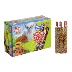 Набор "Seven Seeds" палочки для грызунов, овощи, короб, 36 шт, 814 г Набор "Seven Seeds" палочки для грызунов, овощи, короб, 36 шт, 814 г
