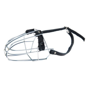 Намордник металлический «Зооник» №Д (доберман), длина по носу 13 см, обхват морды 36 см, микс Намордник металлический «Зооник» №Д (доберман), длина по носу 13 см, обхват морды 36 см, микс