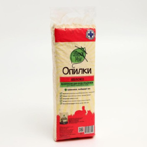 Опилки "Зверье мое", яблоко, 700 г Опилки "Зверье мое", яблоко, 700 г