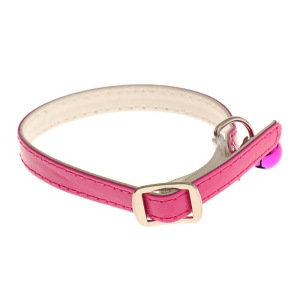 Ошейник глянцевый на резинке, с бубенчиком, 30 х 1 см, микс цветов Ошейник глянцевый на резинке, с бубенчиком, 30 х 1 см, микс цветов