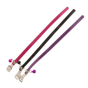 Ошейник глянцевый на резинке, с бубенчиком, 30 х 1 см, микс цветов Ошейник глянцевый на резинке, с бубенчиком, 30 х 1 см, микс цветов