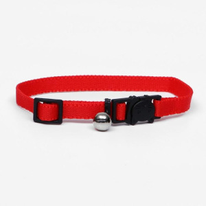 Ошейник кошачий с бубенчиком, 30 х 1 см, полиэстер, микс цветов Ошейник кошачий с бубенчиком, 30 х 1 см, полиэстер, микс цветов