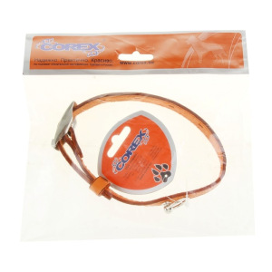 Ошейник кожаный, однослойный, 43,5 х 1,8 см, с выносным кольцом, безразмерный, микс цветов Ошейник кожаный, однослойный, 43,5 х 1,8 см, с выносным кольцом, безразмерный, микс цветов