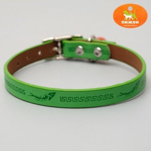 Ошейник мягкий с бубенчиком "Рыбки", 31 х 1, микс цветов Ошейник мягкий с бубенчиком "Рыбки", 31 х 1, микс цветов