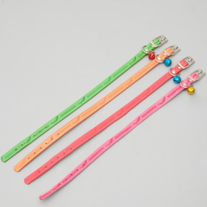 Ошейник мягкий с бубенчиком "Рыбки", 31 х 1, микс цветов Ошейник мягкий с бубенчиком "Рыбки", 31 х 1, микс цветов