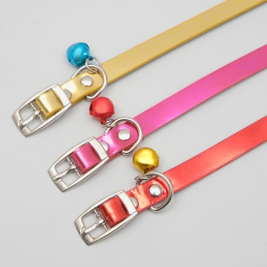 Ошейник переливающийся с бубенчиком, 31 х 1, микс цветов Ошейник переливающийся с бубенчиком, 31 х 1, микс цветов