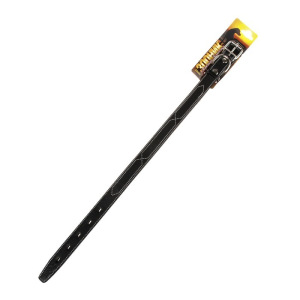 Ошейник Зооник "Премиум-классик" кожаный двойной, 51-65 х 3 см, черный Ошейник Зооник "Премиум-классик" кожаный двойной, 51-65 х 3 см, черный