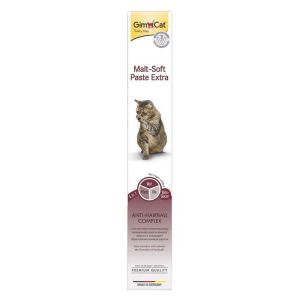 Паста GIM CAT для кошек, Мальт Софт Экстра, 100 г Паста GIM CAT для кошек, Мальт Софт Экстра, 100 г