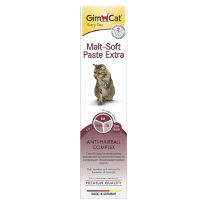 Паста GIM CAT для кошек, Мальт Софт Экстра, 200 г Паста GIM CAT для кошек, Мальт Софт Экстра, 200 г