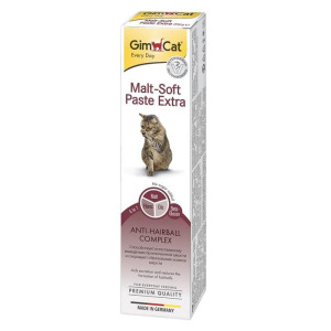 Паста GIM CAT для кошек, Мальт Софт Экстра, 200 г Паста GIM CAT для кошек, Мальт Софт Экстра, 200 г