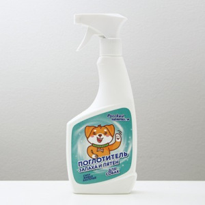 Поглотитель запаха и пятен для владельцев собак "Русский Чемпион", 500 мл Поглотитель запаха и пятен для владельцев собак "Русский Чемпион", 500 мл
