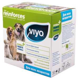 Пребиотический напиток VIYO Reinforces All Ages DOG для собак всех возрастов, 7х30 мл Пребиотический напиток VIYO Reinforces All Ages DOG для собак всех возрастов, 7х30 мл