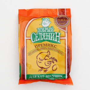 Премикс "Добрый селянин" 0,5% для кур-несушек и другой домашней птицы, 150 г Премикс "Добрый селянин" 0,5% для кур-несушек и другой домашней птицы, 150 г