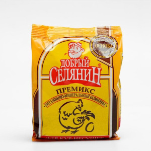 Премикс "Добрый селянин" 0,5% для кур-несушек и другой домашней птицы, 150 г Премикс "Добрый селянин" 0,5% для кур-несушек и другой домашней птицы, 150 г