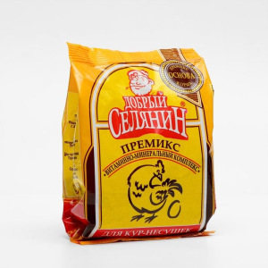 Премикс "Добрый селянин" 0,5% для кур-несушек и другой домашней птицы, 150 г Премикс "Добрый селянин" 0,5% для кур-несушек и другой домашней птицы, 150 г