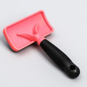 Пуходерка без капель, прорезиненная ручка, 10 х 16 см, микс цветов Пуходерка без капель, прорезиненная ручка, 10 х 16 см, микс цветов