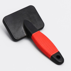 Пуходерка без капель с резиновой ручкой 7 х 14 см, микс цветов Пуходерка без капель с резиновой ручкой 7 х 14 см, микс цветов