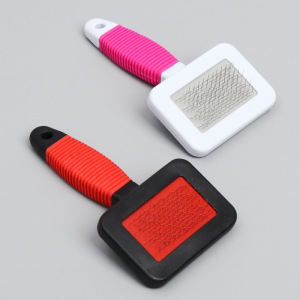 Пуходерка без капель с резиновой ручкой 7 х 14 см, микс цветов Пуходерка без капель с резиновой ручкой 7 х 14 см, микс цветов