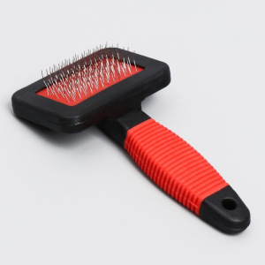 Пуходерка без капель с резиновой ручкой 7 х 14 см, микс цветов Пуходерка без капель с резиновой ручкой 7 х 14 см, микс цветов