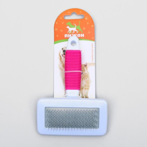 Пуходерка без капель с резиновой ручкой, средняя, 10 х 14 см, микс цветов Пуходерка без капель с резиновой ручкой, средняя, 10 х 14 см, микс цветов