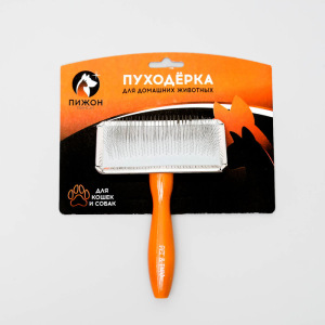 Пуходерка Пижон Premium с деревянной ручкой, без капель Пуходерка Пижон Premium с деревянной ручкой, без капель