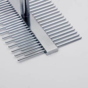 Расческа перепендикулярная Wood двухсторонняя, деревянная ручка Расческа перепендикулярная Wood двухсторонняя, деревянная ручка