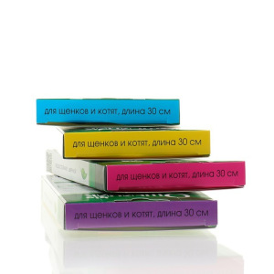 Репеллентный био-ошейник для котят и щенков "Радуга" от блох и клещей (длина 30 см) Репеллентный био-ошейник для котят и щенков "Радуга" от блох и клещей (длина 30 см)