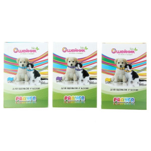 Репеллентный био-ошейник для котят и щенков "Радуга" от блох и клещей (длина 30 см) Репеллентный био-ошейник для котят и щенков "Радуга" от блох и клещей (длина 30 см)