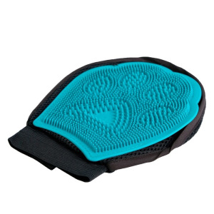 Рукавица-щетка для шерсти двусторонняя, на правую и левую руку, микс Рукавица-щетка для шерсти двусторонняя, на правую и левую руку, микс