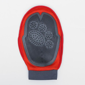 Рукавица-щетка для шерсти, на правую и левую руку с отверстием для пальца, микс Рукавица-щетка для шерсти, на правую и левую руку с отверстием для пальца, микс