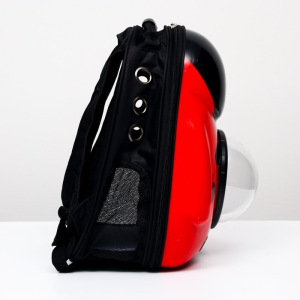 Рюкзак для переноски животных с окном для обзора "Божья коровка", 32 х 25 х 42 см Рюкзак для переноски животных с окном для обзора "Божья коровка", 32 х 25 х 42 см