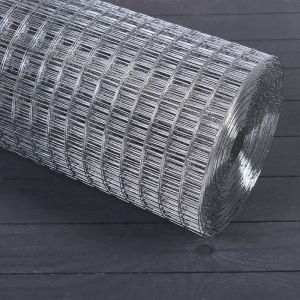Сетка оцинкованная, сварная, 1 × 25 м, ячейка 25 × 25 мм, d = 1 мм, металл Сетка оцинкованная, сварная, 1 × 25 м, ячейка 25 × 25 мм, d = 1 мм, металл