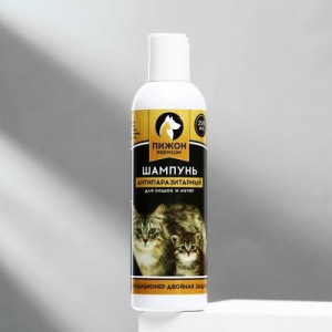 Шампунь "Пижон Premium" антипаразитарный для кошек и котят двойная защита, 250 мл Шампунь "Пижон Premium" антипаразитарный для кошек и котят двойная защита, 250 мл