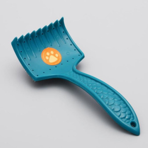 Щётка-пуходерка большая мягкая с каплями, основание 68х48 мм, микс цветов Щётка-пуходерка большая мягкая с каплями, основание 68х48 мм, микс цветов