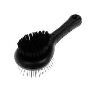 Щетка-расческа двусторонняя, 17,5 см, ручка микс цветов Щетка-расческа двусторонняя, 17,5 см, ручка микс цветов