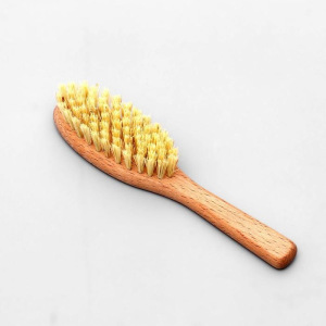 Щётка с натуральным тампико для шерсти кошек, 19x4x1,2 см, белая Щётка с натуральным тампико для шерсти кошек, 19x4x1,2 см, белая