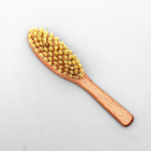 Щётка с натуральным тампико для шерсти кошек, 19x4x1,2 см, белая Щётка с натуральным тампико для шерсти кошек, 19x4x1,2 см, белая