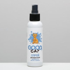 Спрей Good Cat "Ликвидатор меток и запаха" для котят и кошек, 150 мл Спрей Good Cat "Ликвидатор меток и запаха" для котят и кошек, 150 мл