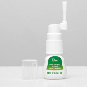 Спрей Lekker для ухода за ушной раковиной, 10 мл Спрей Lekker для ухода за ушной раковиной, 10 мл