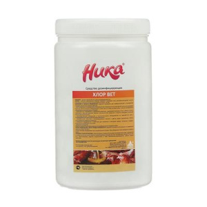 Средство дезинфицирующее "Ника-Хлор ВЕТ" 1,0 кг. (300 шт.) (таблетки) Средство дезинфицирующее "Ника-Хлор ВЕТ" 1,0 кг. (300 шт.) (таблетки)