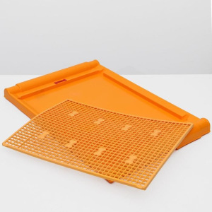 Туалет для собак большой с сеткой, 75 х 50 х 5,5 см, микс цветов Туалет для собак большой с сеткой, 75 х 50 х 5,5 см, микс цветов