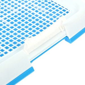 Туалет для собак с сеткой, 46,5 х 34,5 х 4 см, микс цветов Туалет для собак с сеткой, 46,5 х 34,5 х 4 см, микс цветов