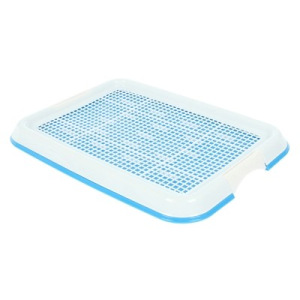 Туалет для собак с сеткой, 46,5 х 34,5 х 4 см, микс цветов Туалет для собак с сеткой, 46,5 х 34,5 х 4 см, микс цветов